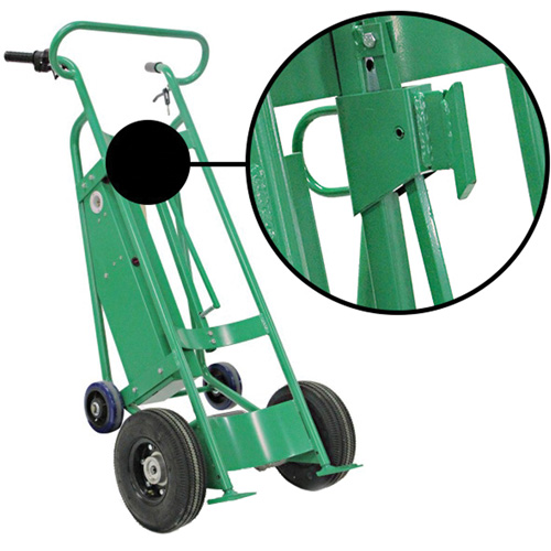 Powered Drum Hand Truck with Pneumatic Wheels Northern Industrial Supply Inc.