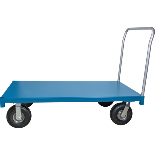 Outdoor Platform Truck, 48" L x 30" W, 1200 lbs. Capacity, Flat Free Casters Northern Industrial Supply Inc.