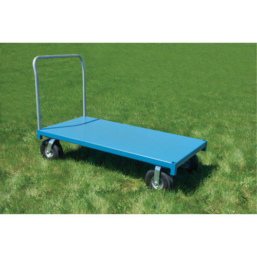 Outdoor Platform Truck, 48" L x 30" W, 1200 lbs. Capacity, Flat Free Casters Northern Industrial Supply Inc.