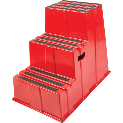 Industrial Step Stool, 3 Steps, 34-13/16" x 22-7/16" x 28-1/2" High Northern Industrial Supply Inc.