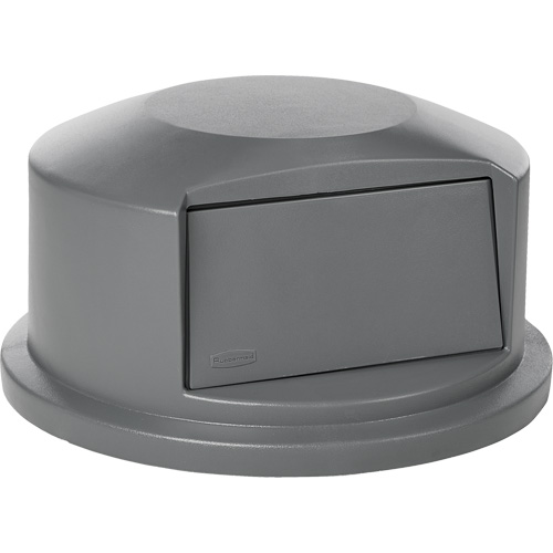 Round Brute&reg; Tops, Dome Lid, Plastic/Polyethylene, Fits Container Size: 24" Dia. Northern Industrial Supply Inc.