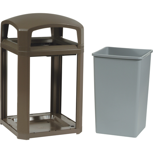 Cadre pour contenant Landmark Series Classique a/enveloppe rigide, Acier galvanis&eacute;, 35 gal. US Northern Industrial Supply Inc.