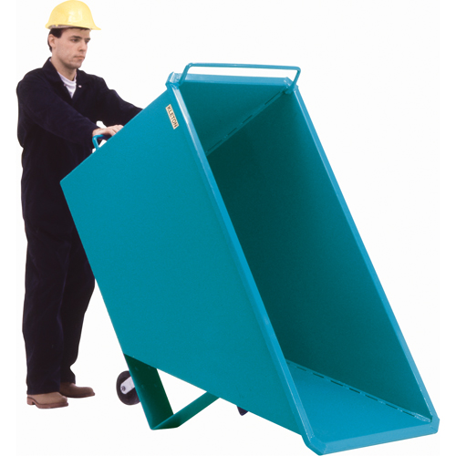 Chariot basculeur en acier, Acier, 1 vg³, Capacit&eacute; de charge de 2000 lb Northern Industrial Supply Inc.