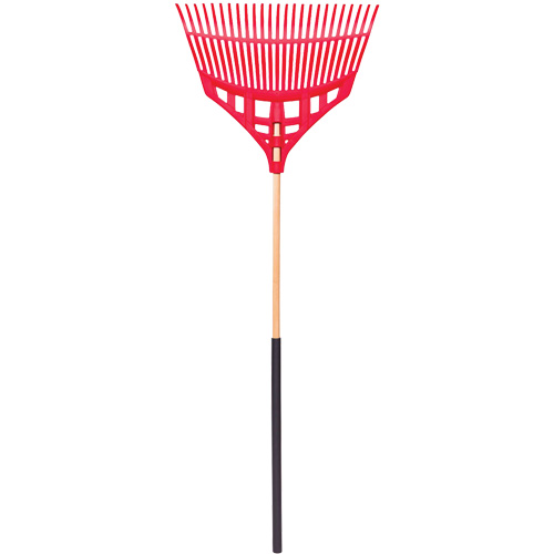 Leaf Rake, 24" Blade, Wood Handle, Plastic Blade Northern Industrial Supply Inc.