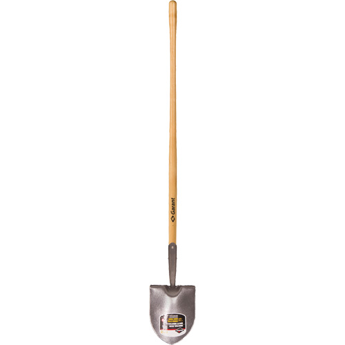 Round Point Shovel, Forged Steel Blade, Hardwood, Straight Handle Northern Industrial Supply Inc.
