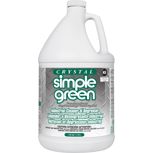 Nettoyant et d&eacute;graissant industriel Crystal Simple Green , 1 gal., Cruche Northern Industrial Supply Inc.
