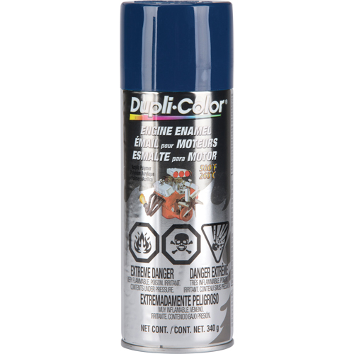 Engine Enamel Paint with Ceramic, Ford Blue, Gloss, 12 oz., Aerosol Can Northern Industrial Supply Inc.