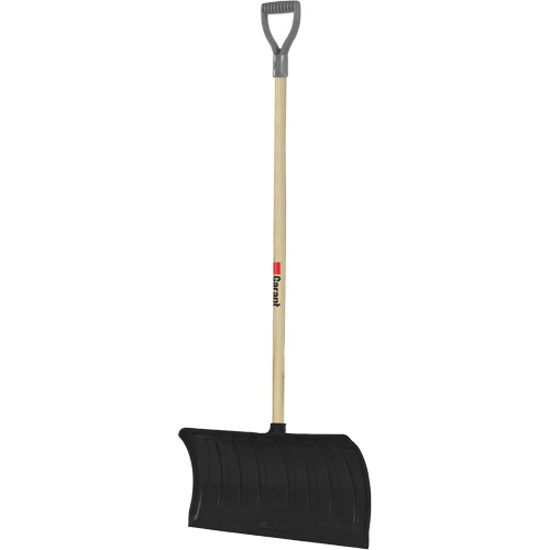 Nordic Snow Pusher, Polypropylene Blade, D-Grip Handle, 20-3/4" W Northern Industrial Supply Inc.