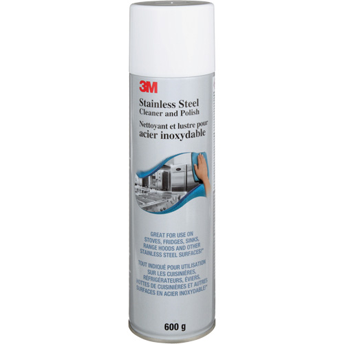 Nettoyant et produit &agrave; polir pour l'acier inoxydable, 21,5 oz., Canette a&eacute;rosol Northern Industrial Supply Inc.