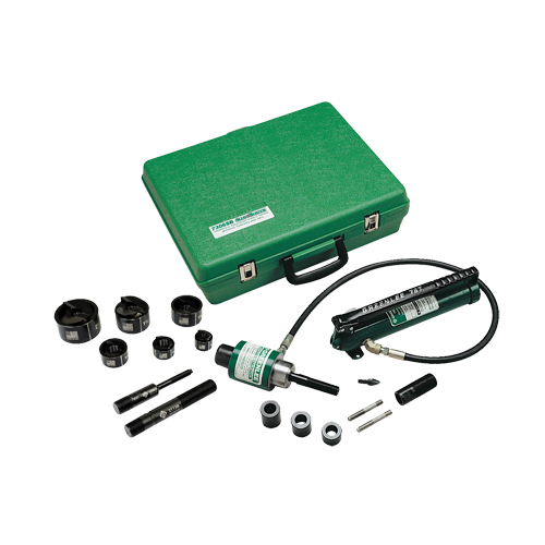 Hydraulic Knockout Kit with Hand Pump and Slug-Buster&reg; Punches Northern Industrial Supply Inc.