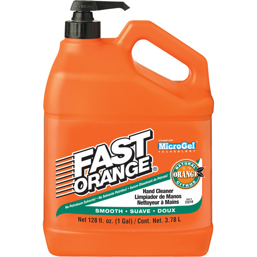 Nettoyant &agrave; mains, Lotion, 3,78 L, Bouteille &agrave; pompe, Orange Northern Industrial Supply Inc.