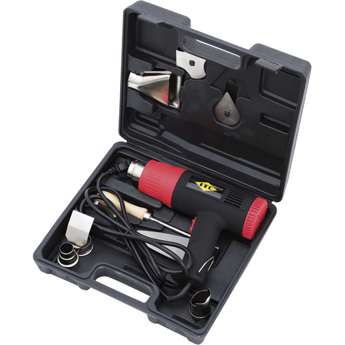 SPT270 10-Piece Heat Gun Kit, 2 Speed, 700°F - 925°F (375°C - 495°C) Northern Industrial Supply Inc.