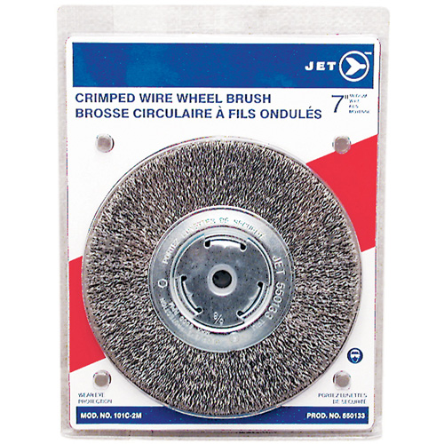 Disque &agrave; fils cr&ecirc;p&eacute;s, 7" dia., Fils 0,014", Arbre 1/2" - 2" Northern Industrial Supply Inc.