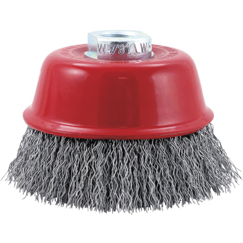 Brosse-boisseau &agrave; fils cr&ecirc;p&eacute;s, 3-1/4", Fils 0,014" Northern Industrial Supply Inc.