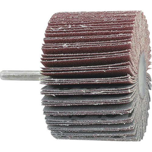 Disque &agrave; lamelles mont&eacute; sur mandrin, Grain A60, 2-1/2" x 1" x 1/4" Northern Industrial Supply Inc.