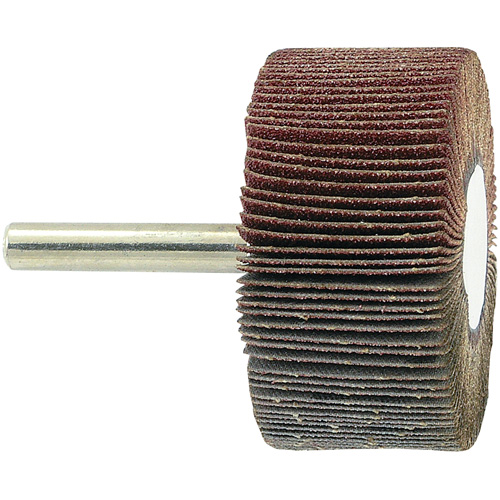 Shaft Mounted Flapwheel, 80 Grit, 2" x 1" x 1/4" Northern Industrial Supply Inc.