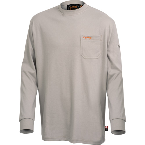 333 Chemise en coton &agrave; manches longues ignifuge, 2T-Grand, Gris Northern Industrial Supply Inc.