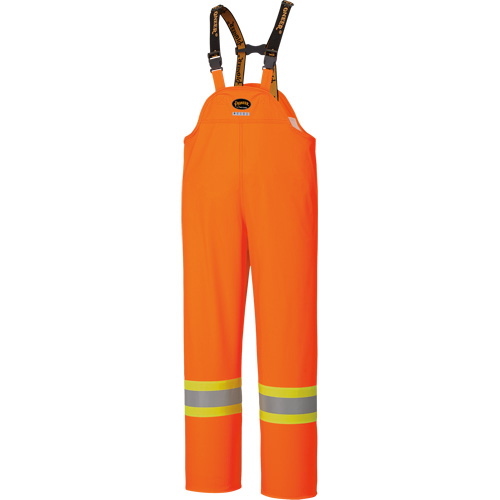5893 Salopette FR imperm&eacute;able haute visibilit&eacute;, Grand, Orange haute visibilit&eacute; Northern Industrial Supply Inc.