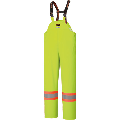 5895 High Visibility Flame Resistant Waterproof Bib Pants, 2X-Large, High Visibility Lime-Yellow Northern Industrial Supply Inc.