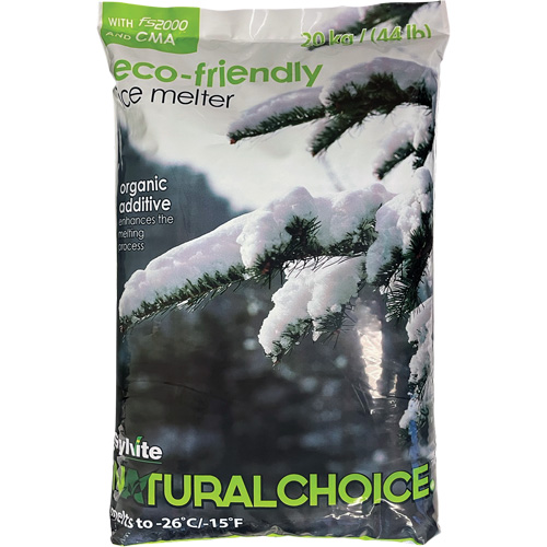 Produits de d&eacute;glaçage Natural Choice, Sac, 44 lb(20 kg), Point de fonte -26°C (-14,8°F) Northern Industrial Supply Inc.