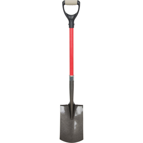 Pelles robustes, Fibre de verre, Lame Acier au carbone, Manche en Prise en D, Longueur 30-1/2" Northern Industrial Supply Inc.