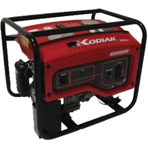 G&eacute;n&eacute;ratrice portative Kodiak KD3000VR, 2400 W nominale, 120 V, R&eacute;servoir de 16 L Northern Industrial Supply Inc.