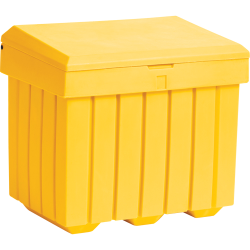 Conteneur d'entreposage &eacute;conomique pour sel/sable, 32" x 23" x 27-1/2", 10 pi³, Jaune Northern Industrial Supply Inc.