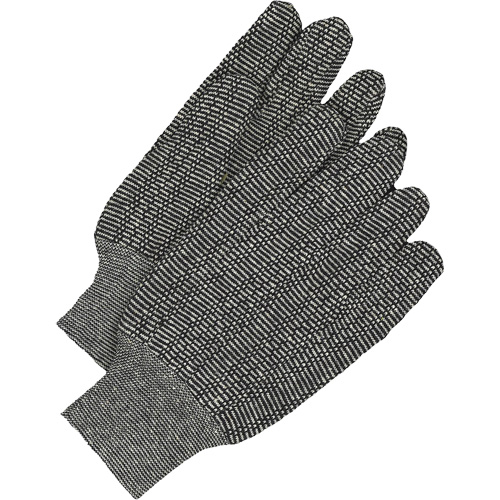 Gants en jersey classiques, Taille unique, Poivre et sel, Non doubl&eacute;, Poignet en tricot Northern Industrial Supply Inc.
