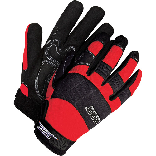 Gants performants &agrave; usage intensif avec paumes coussin&eacute;es, Taille Grand, Paume Synth&eacute;tique Northern Industrial Supply Inc.