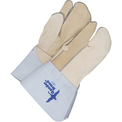Gants &agrave; trois doigts en cuir, Cuir fleur de vache, Taille 11 Northern Industrial Supply Inc.