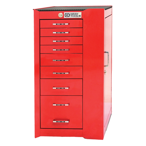 Armoire mobile de s&eacute;rie PRO+, 8 tiroirs, 19" la x 19" p x 36-1/2" h, Rouge Northern Industrial Supply Inc.
