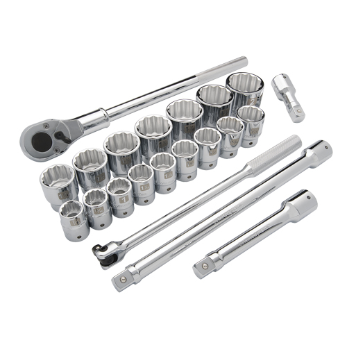 Jeu de douilles SAE, 21 Mcx, Prise de 3/4" Northern Industrial Supply Inc.