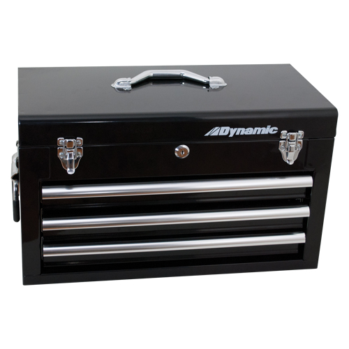 Coffre avec tiroirs pour outils manuels, 10" P x 20" la x 12" h, Noir Northern Industrial Supply Inc.