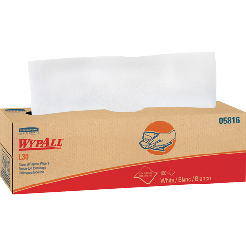 WypAll&reg; L30 General Purpose Towels, All-Purpose, 16-2/5" L x 9-4/5" W Northern Industrial Supply Inc.