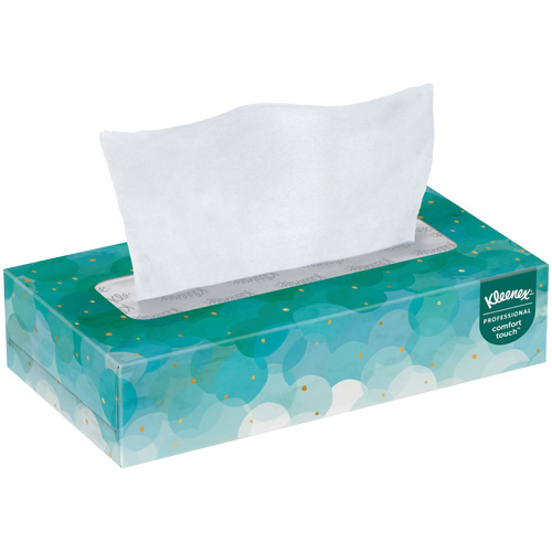 Papier-mouchoir Kleenex, 2 pli, 7,8" lo x 8,3" la, 100 feuilles/boîte Northern Industrial Supply Inc.