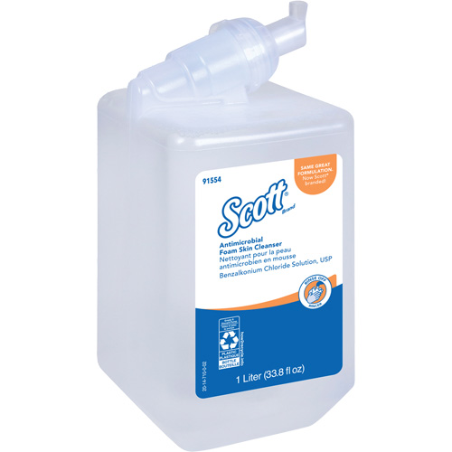 Scott&reg; Control Antimicrobial Skin Cleanser, Foam, 1 L, Unscented Northern Industrial Supply Inc.