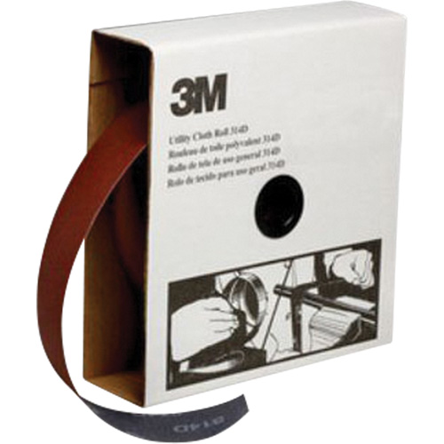 Utility Sanding Roll, Aluminum Oxide, 2" W x 150' L, P400 Grit Northern Industrial Supply Inc.