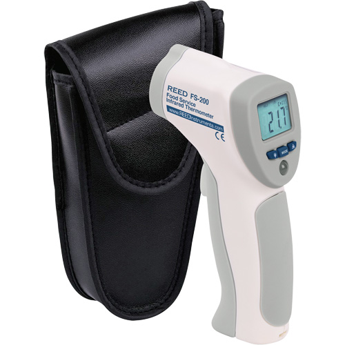 Thermom&egrave;tre &agrave; infrarouge alimentaire, -4°- 392° F ( -20° - 200° C )/-58°- 4° F ( -50° - -20° C ), 8:1, &eacute;missivit&eacute; Fixe Northern Industrial Supply Inc.
