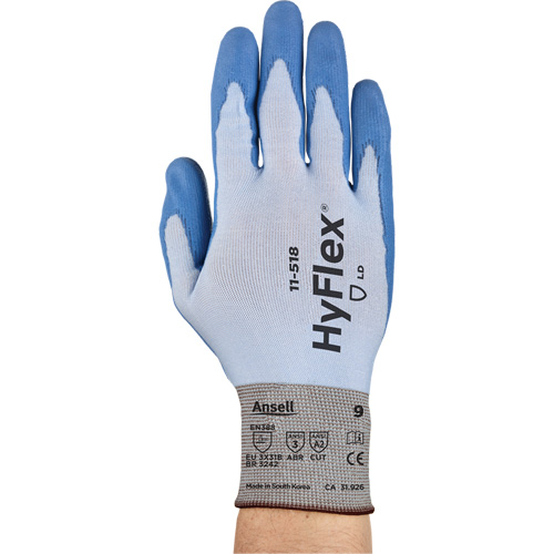 Gants Hy-Flex 11-518, Taille Petit/7, Calibre 18, Rev&ecirc;tement Polyur&eacute;thane, Enveloppe en Dyneema, ASTM ANSI niveau A2/EN 388 niveau B Northern Industrial Supply Inc.
