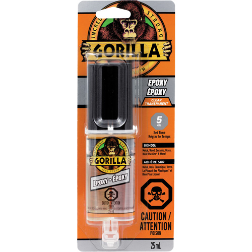 Epoxy, Two-Part, Dual Cartridge, 0.85 oz., Clear Northern Industrial Supply Inc.