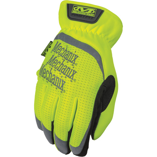 FastFit&reg; High-Visibility Work Gloves, Synthetic Palm, Size Medium/9 Northern Industrial Supply Inc.