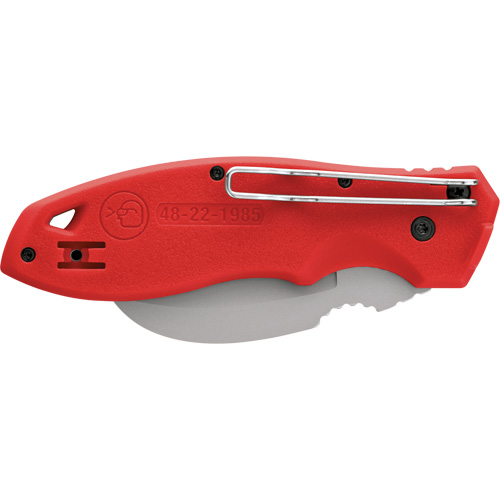FastBack Hawk Bill Folding Knife, 2-1/4" Blade, Stainless Steel Blade, Plastic Handle Northern Industrial Supply Inc.