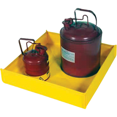 Flexible Ultra-Utility Tray&reg;, 12" L x 12" W x 4.8" H, 1.5 US Gal. Spill Capacity Northern Industrial Supply Inc.