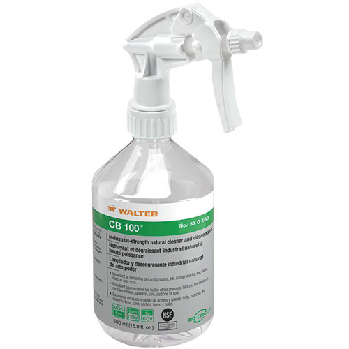 Pulv&eacute;risateur &agrave; main reremplissable vide pour CB 100, Ronde, 500 ml, Plastique Northern Industrial Supply Inc.