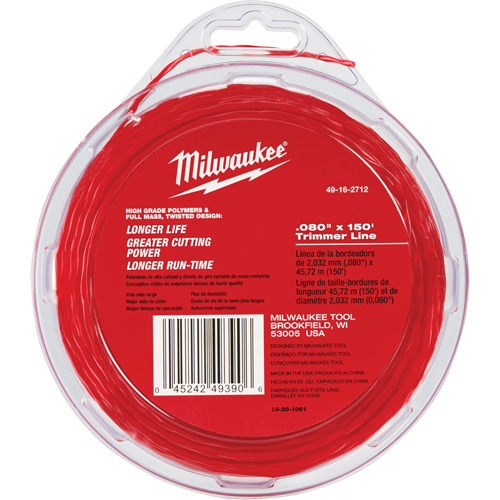 0.08" x 150' Trimmer Line Northern Industrial Supply Inc.
