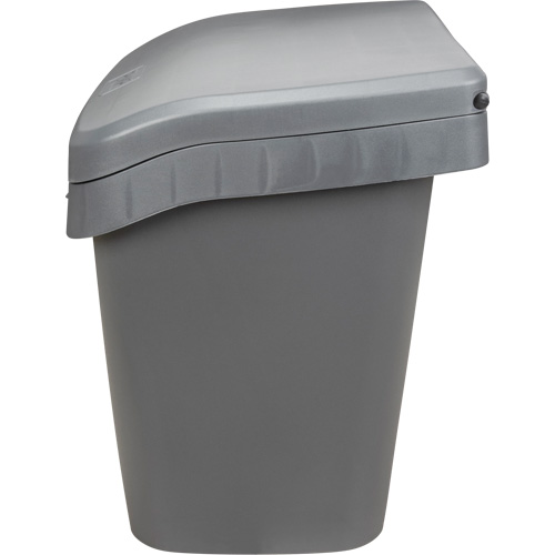 Bacs d'entreposage pour sel & sable, Avec Moraillon, 21" x 27" x 26", 4,24 pi³, Gris Northern Industrial Supply Inc.