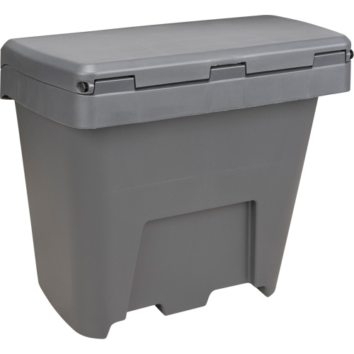 Bacs d'entreposage pour sel & sable, Avec Moraillon, 21" x 27" x 26", 4,24 pi³, Gris Northern Industrial Supply Inc.