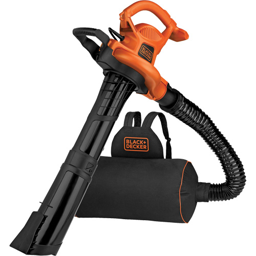 Souffleur/aspirateur/broyeur de feuilles 3-en-1 VacPack, Vitesse d'air 250 mi/h, &eacute;lectrique Northern Industrial Supply Inc.