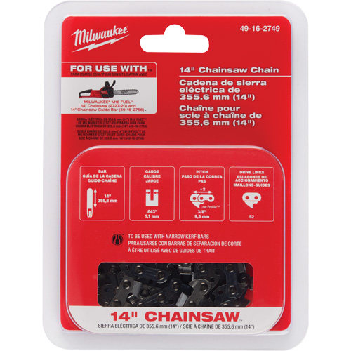 Chaîne de 14" pour scie &agrave; chaîne Northern Industrial Supply Inc.