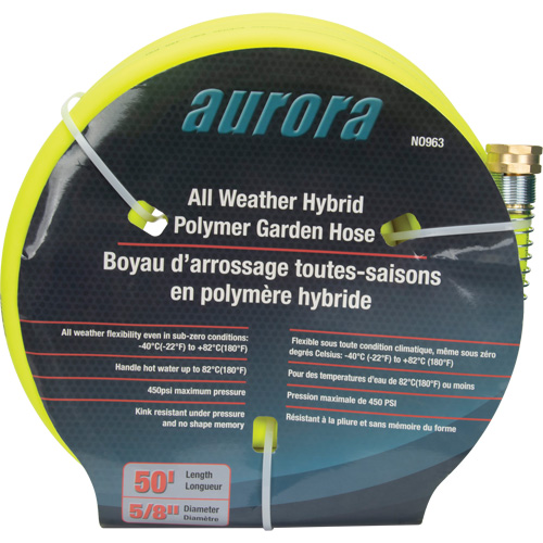 Hybrid Garden Hose, Copolymer, 5/8" dia. x 50' Northern Industrial Supply Inc.